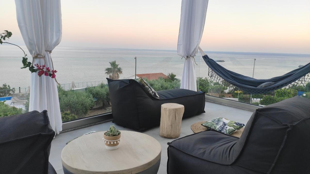 Blue Paradise Apartment Achlia Buitenkant foto