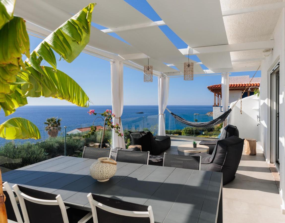 Blue Paradise Apartment Achlia Buitenkant foto