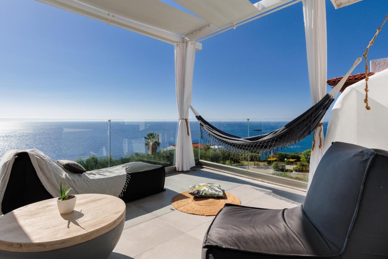 Blue Paradise Apartment Achlia Buitenkant foto
